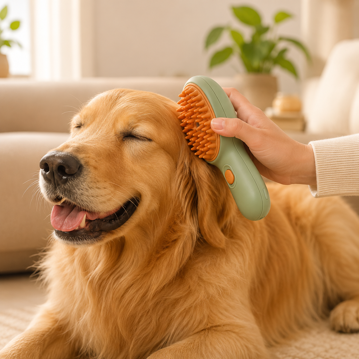 Electric Pet Massage Comb for Pet (Multicolor)