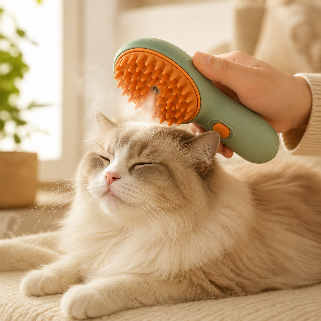 Electric Pet Massage Comb for Pet (Multicolor)