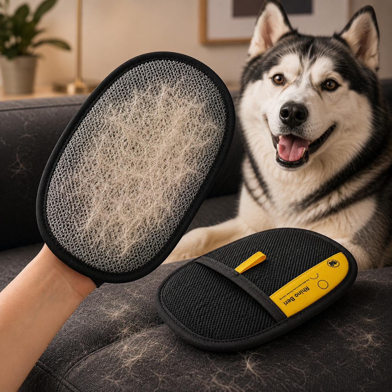 Pet Hair Removal Gloves